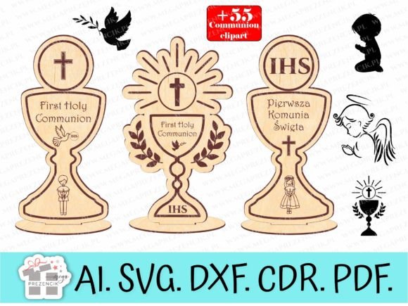 Chalice for First Holy Communion Laser: A Complete Design Set