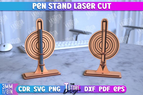 Creative Animal Pen Stand & Pencil Holder CNC Files