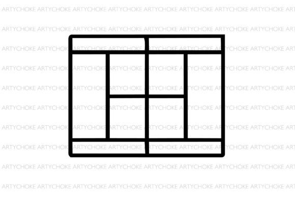 Creative Tennis Court Doodle Clipart for Fun Projects