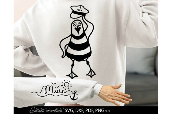 Seagull Nautical Clipart: German North