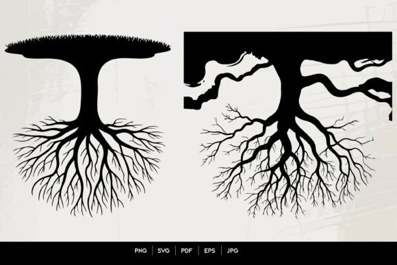 Tree Roots SVG Bundle